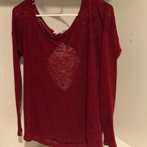 Forever 21 Red Shirt Contemporary